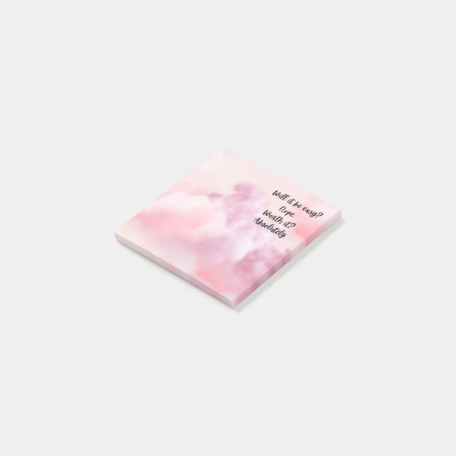 Post-it notes | notes adhésives | motivationnel (Incliné)