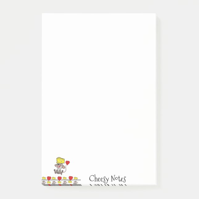 Post-it® Notes Notes Fromagées Liste (Devant)