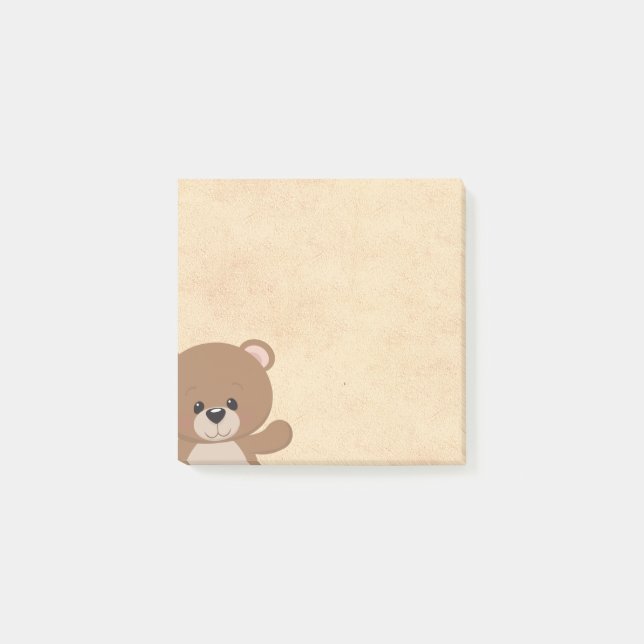 Post-it® Notes Ours Mignon (Devant)