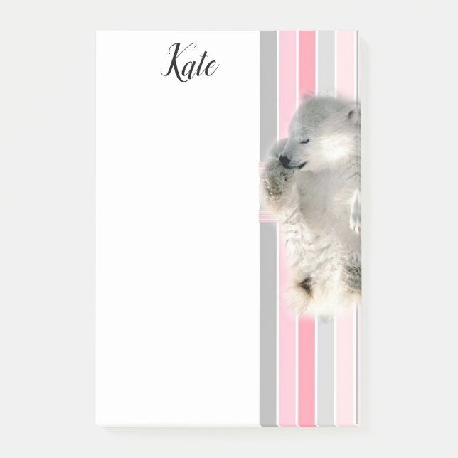 Post-it Notes Ours Polaire (Devant)