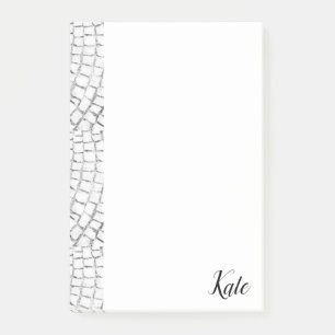 Post-it Notes Pavés Blancs