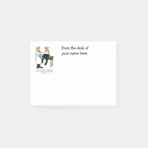 Post-it® Notes personnalisables sur l'Humour Médicale amusa