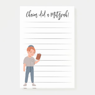 Post-it® Notes personnalisées de Mitzvah