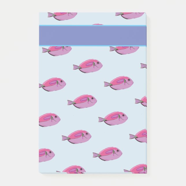 Post-it® Notes personnalisées de poissons tropicaux (Devant)