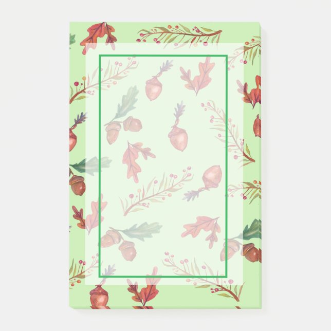 Post-it® Notes personnalisées du Motif d'automne (Devant)