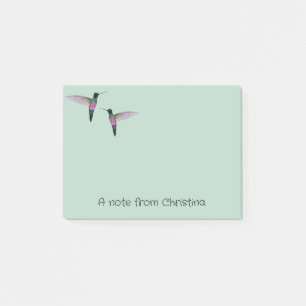 Post-it® Notes personnalisées pour les colibris