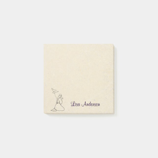 Post-it® Notes personnalisées Prise de notes (Devant)