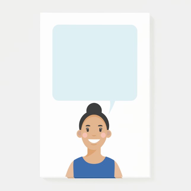 Post-it® Notes personnalisées sur les avatars (Devant)