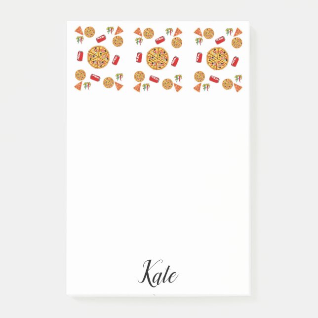 Post-it Notes Pizza (Devant)