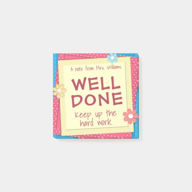 Post-it® Notes positives à coller pour les élèves | Félicit (Devant)