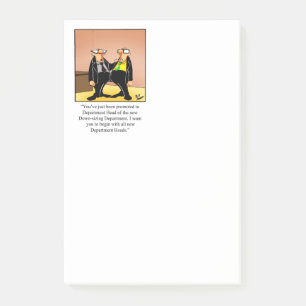Post-it® Notes post-Humour d'entreprise