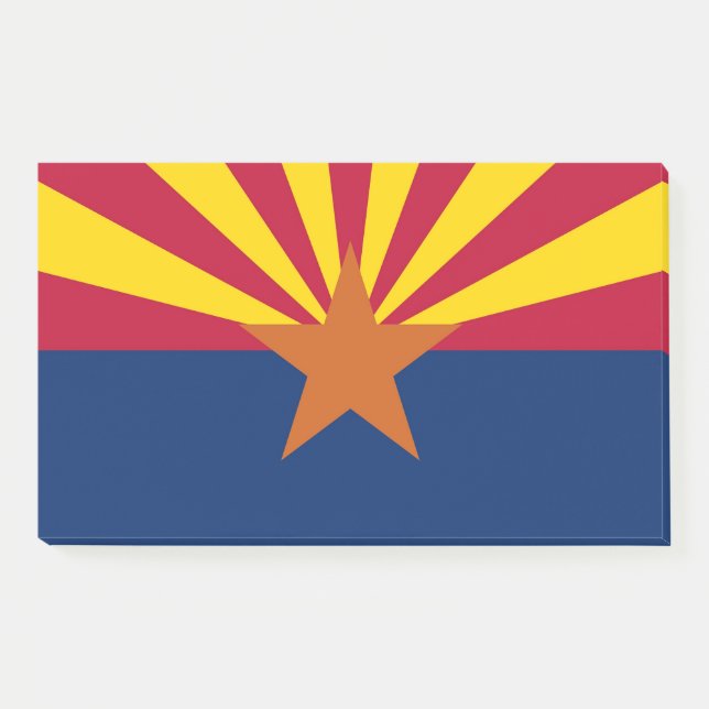 Post-it® Notes post-it avec drapeau de l'Arizona, USA (Devant)