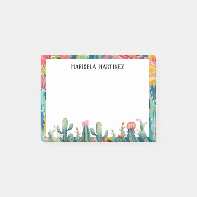 Post-it® Notes post-it cactus (Devant)