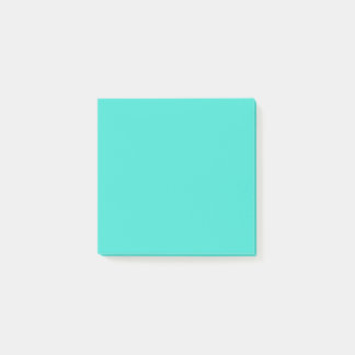 Post-it® Notes Post-it Carrés turquoises