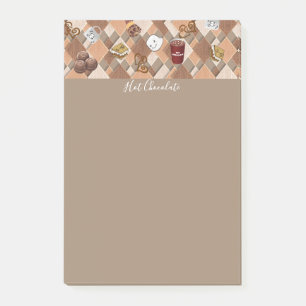 Post-it® Notes post-it Chocolat chaud Marshmallow