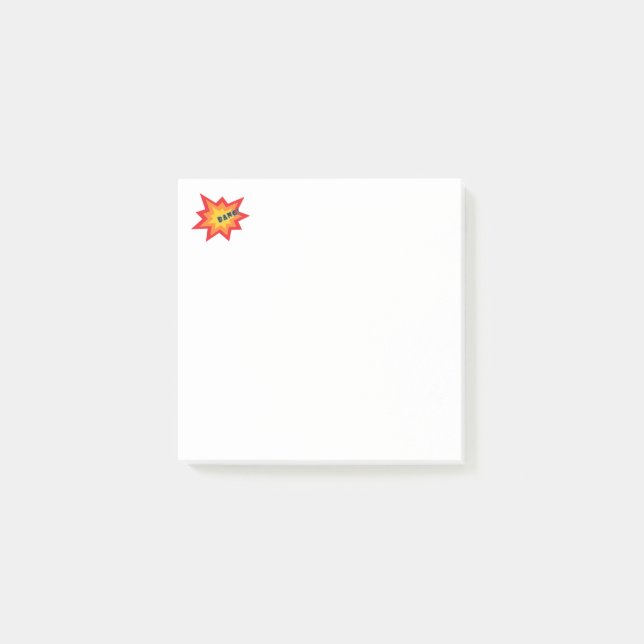 Post-it® Notes post-it de bande dessinée (Devant)