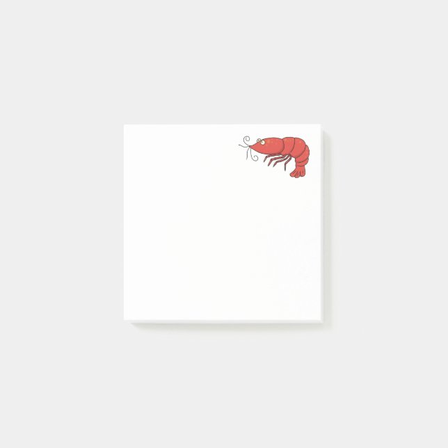 Post-it® Notes post-it de crevettes (Devant)