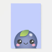 Notes post-it de Kawaii Blueberry
