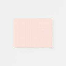 Notes post-it de la grille de points lumineux rose