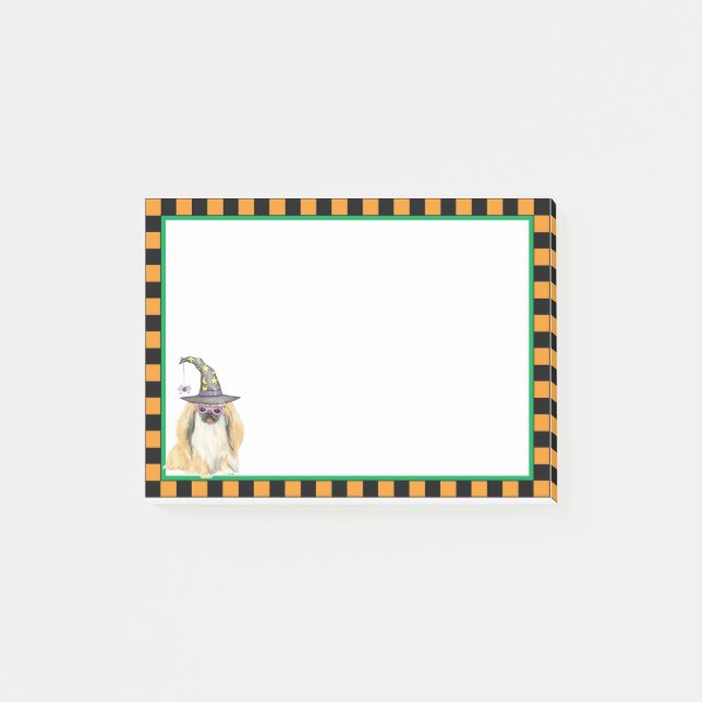 Post-it® Notes post-it de la sorcière de Pekingese (Devant)