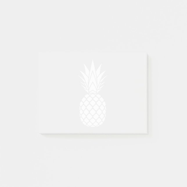 Post-it® Notes post-it de l'ananas blanc (Devant)