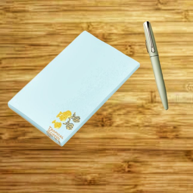 Post-it® Notes post-it de l'école tropicale (Fish School Post-It-Notes, is one of several, Tropical themed designs!)