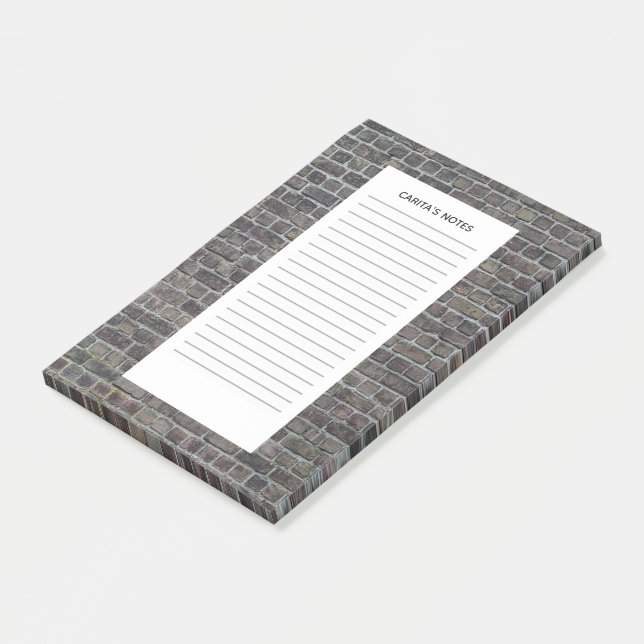 Post-it® Notes post-it de mur de briques (Incliné)