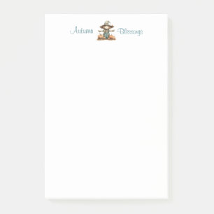 Post-it® Notes post-it de patchs citrouille 4 x 6