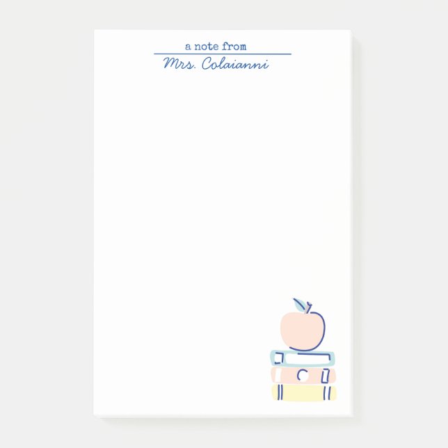 Post-it® Notes post-it des enseignants (Devant)