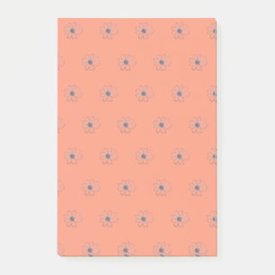 Post-it® Notes post-it du Motif de fleurs