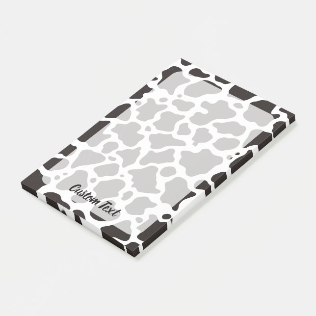 Post-it® Notes post-it du Motif de vache (Incliné)