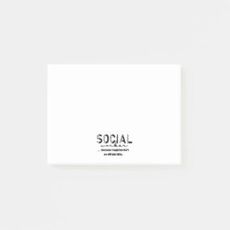 Post-it® Notes post-IT du travailleur social