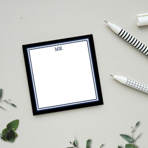 Post-it® Notes post-it en bleu noir