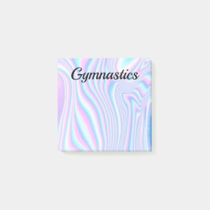 Post-it® Notes post-it - Gymnastique - Couleurs Tourbillonn