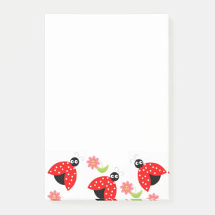 Post-it® Notes post-it Ladybug Floral