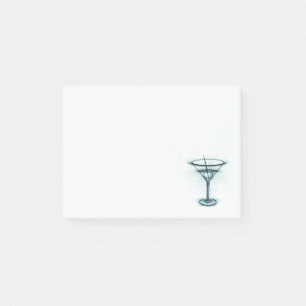 Post-it® Notes post-it martini en verre