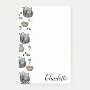 Post-it® Notes post-it Meow Kitten Cats
