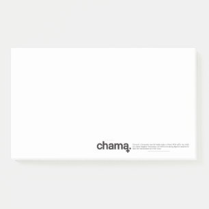 Post-it® Notes post-it noir et blanc de Chama