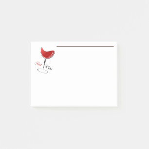 Post-it® Notes post-it-notes-vin rouge