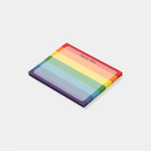 Post-it® Notes post-it personnalisées Rainbow Bars
