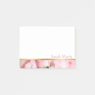 Post-it® Notes post-it Pink Peony customisées