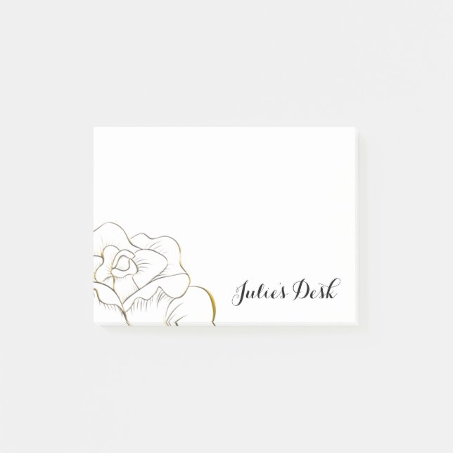 Post-it® Notes post-it Rose or customisé (Devant)