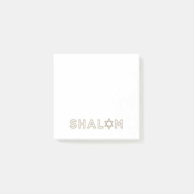 Post-it® Notes post-it Shalom (Devant)
