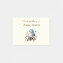 Notes post-it sur plaque d'immatriculation personn