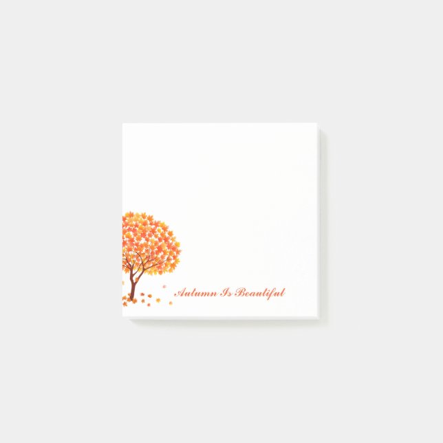 Post-it® Notes postales d'automne-L'automne est magnifique (Devant)
