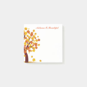 Post-it® Notes postales d'automne-L'automne est magnifique