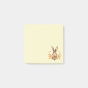 Post-it® Notes postales de lapin lapin de Pâques