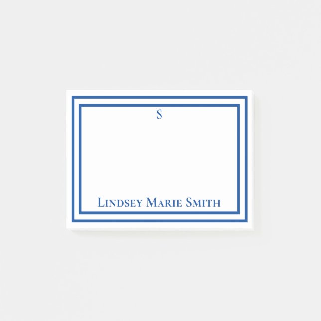 Post-it® Notes postales du cadre PERSONNALISÉ (Devant)