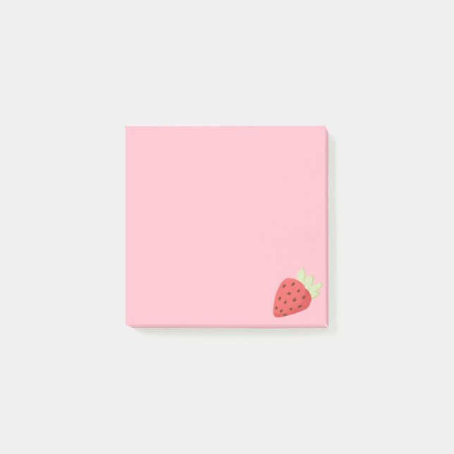 Post-it® Notes postales fraises (Devant)