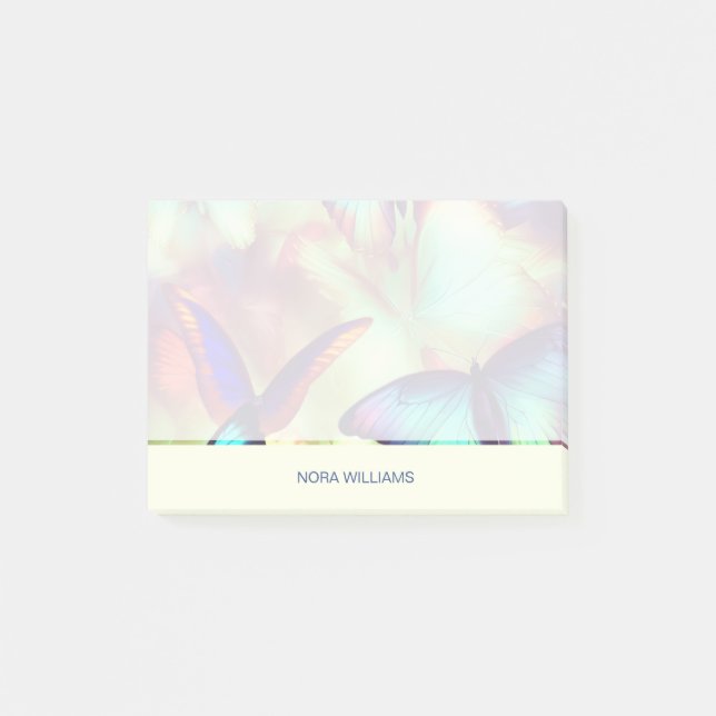 Post-it® Notes postales papillon (Devant)